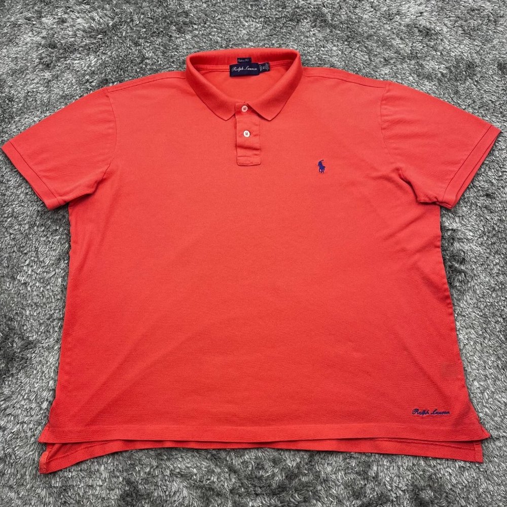 Ralph Lauren Purple Label Shirt Men Extra Large XL Custom Fit Made In Italy Polo